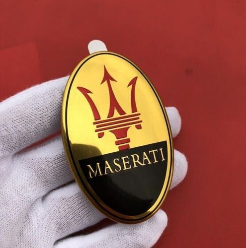 For maserati quattroporte levante ghibli granturismo car front hood badge emblem