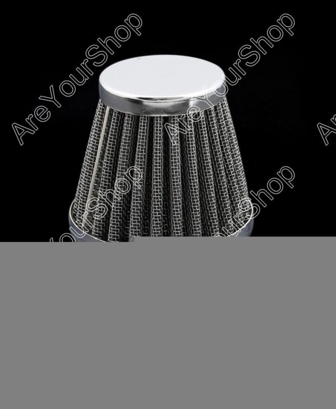 1pcs universal motorcycle 60 mm air filter honda kawasaki suzuki yamaha