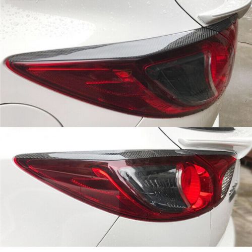 Genuine carbon fiber rear light eyebrows eyebrows for mazda cx5 suv 2.0l 2.5l-