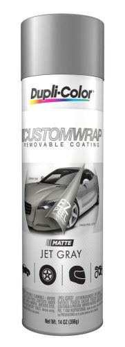 Vht duplicolor- canada paint ccwrc800 custom wrap; removable coating; jet gray