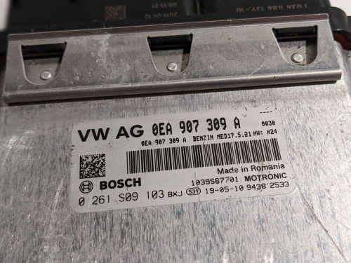 Volkswagen e-golf 2020 engine ecu module 0ea907309a