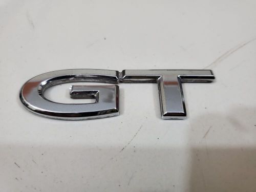 Toyota corolla ae110 ae111 oem gt trunk badge emblem chrome oem rare