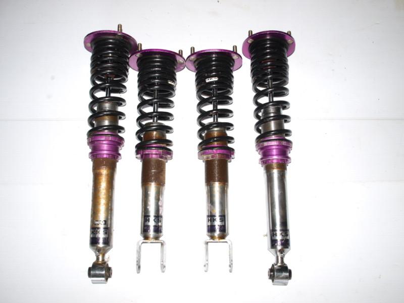 Sell JDM MAZDA RX7 FD3S HKS SUSPENSION COILOVERS AJUSTABLE RX7 FD 13B ...