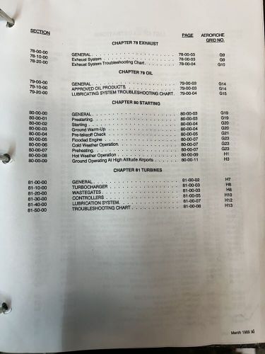 Continental aircraft engine overhaul manual  ltsio-360-e,eb&amp; kb