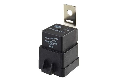 Hella 4rd 933 332-201 relay, main current - 24v - 5-pin connector - normally clo