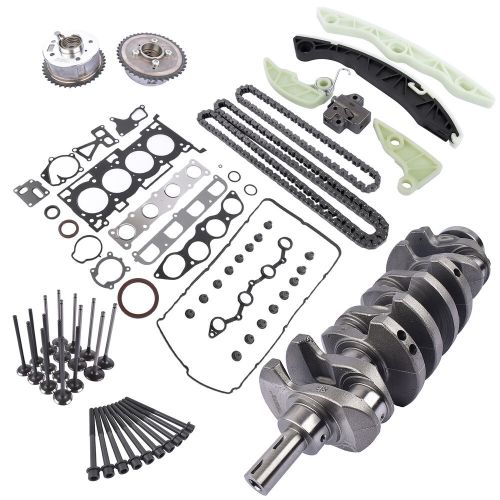 Engine rebuild overhaul kit crankshaft screw gasket set timing for hyundai kia