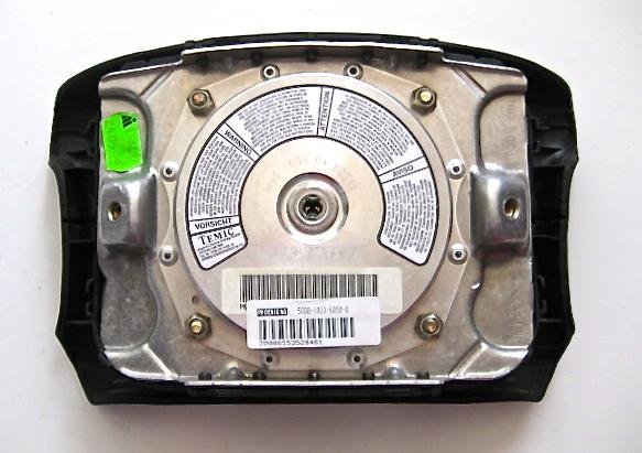 Audi A6 DRIVER SIDE AIRBAG STEERING WHEEL CENTER Black 1995 1996 1997 replace, US $10.00, image 3