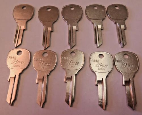 Lot of  10 ilco 1646 key blanks / mail box key /  ilco usa