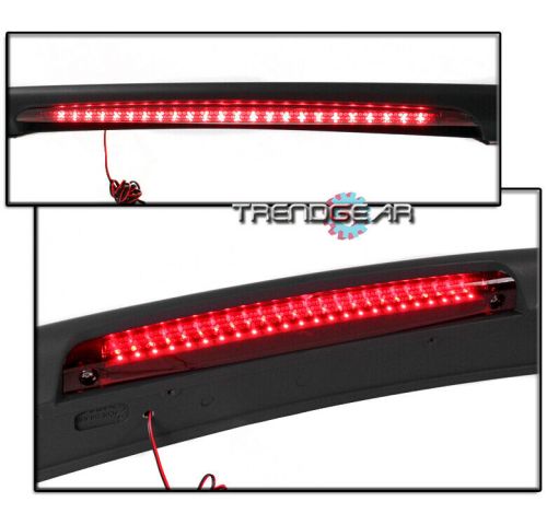 Rear tail trunk deck spoiler wing w/led brake light for 13-15 altima sedan 4door