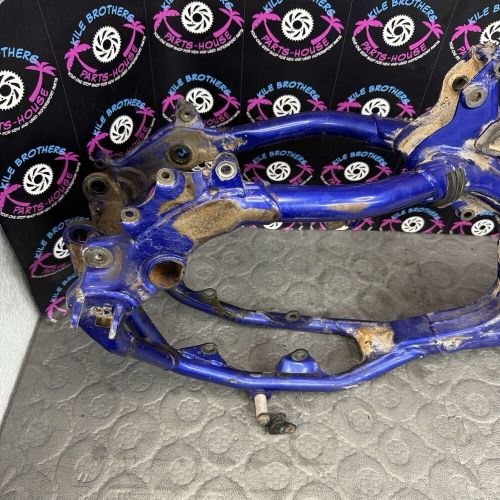 2003 yz125 frame oem main frame chassis blue 5ny-21101-00-00 yamaha yz 02-04