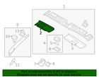 Genuine mazda sun-visor nd0p-69-270-02