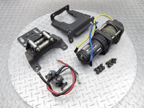 2016 16 polaris rzr xp4 1000 eps oem tow towing pulling winch assembly see notes