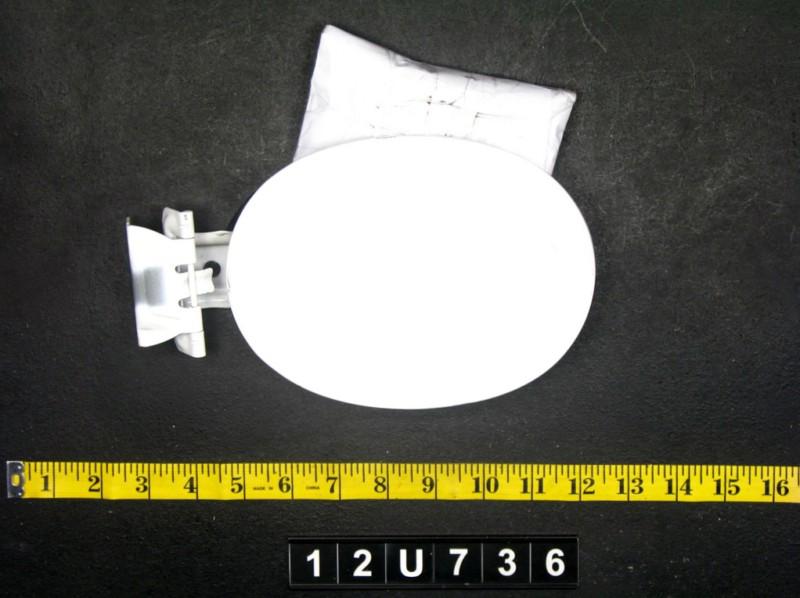 05 mazda 3 fuel filler door lid gas tank cover cap oem white 12u736