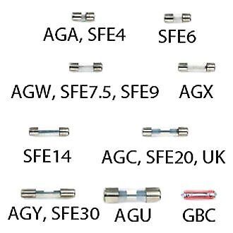 Littelfuse gbc8bp - gbc™ aftermarket 6x25mm ceramic torpedo shaped fuse