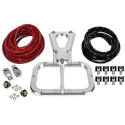 121701 detroit speed battery relocation kit - natural finish mount