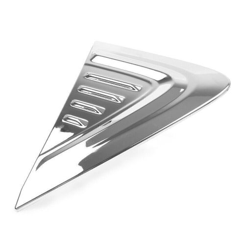 Chrome side mark fender air wing vent panel m for toyota c-hr 16-18-