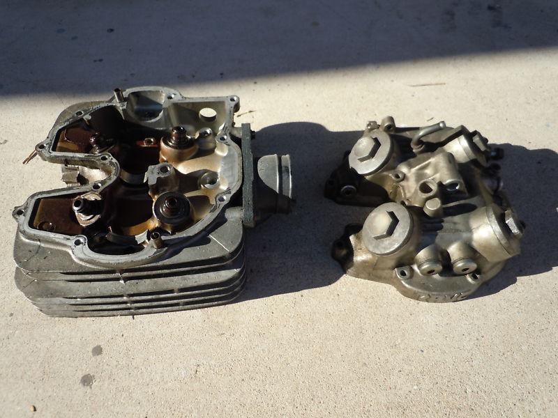 1989 honda gb500 stock engine head assembly, cam cover