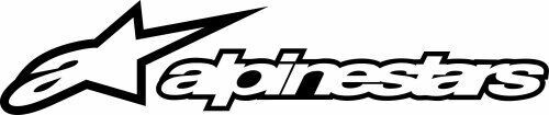 Alpinestars astars neck tube black | white one size fits most 475931912