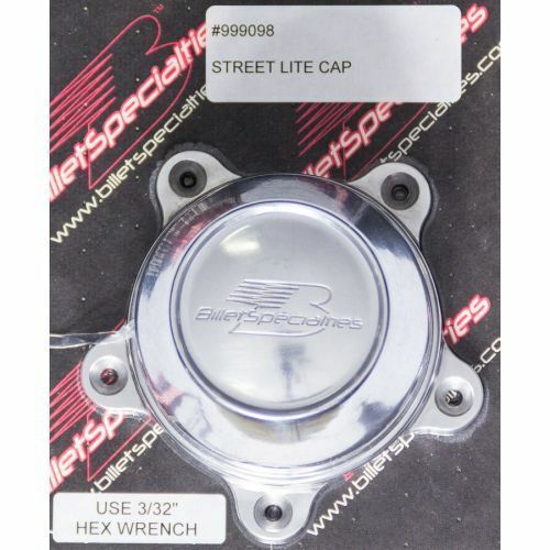 Billet specialties 999098 replacement street lite center cap with screws