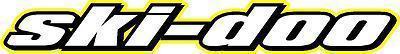 Ski-doo snowmobile sticker decal set of 2- 11"x1.5"