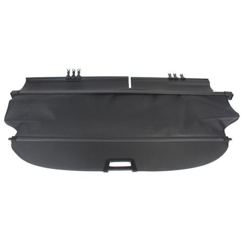 Rear trunk security cargo cover luggage shade for toyota rav4 13-18 black