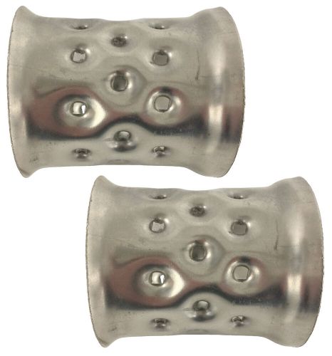 Schoenfeld 43035 3-1/2&#034; o.d. insert muffler - pair  #1762