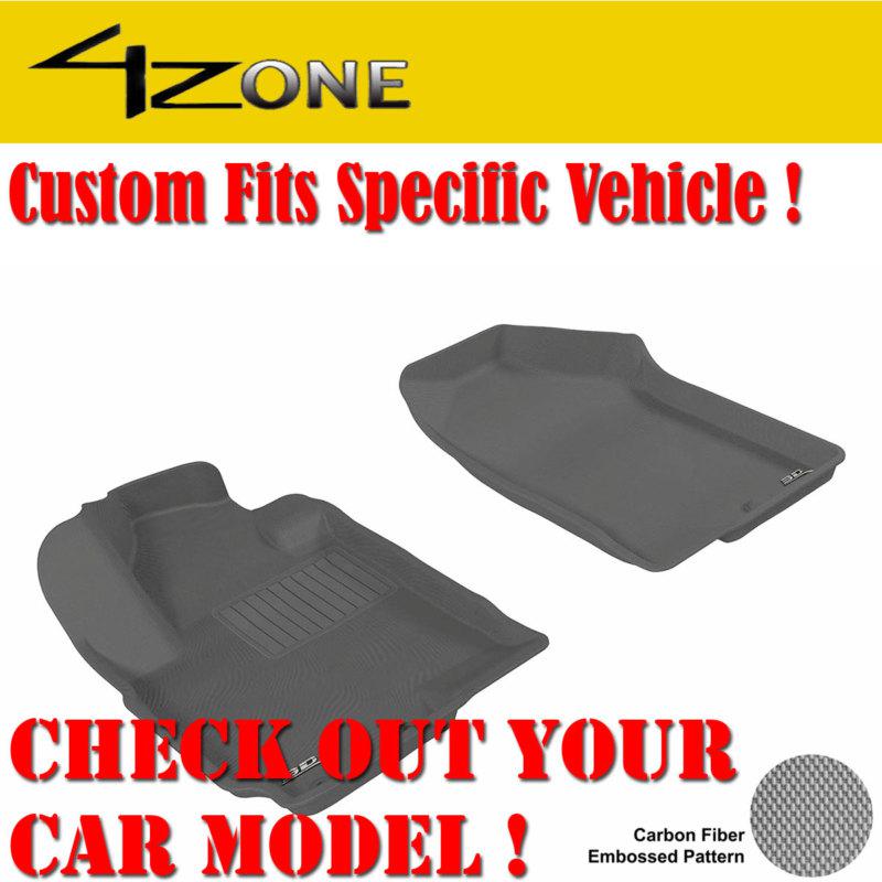 Kia soul molded car carpet auto floor mat front seats all weather waterproof