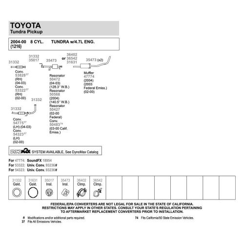 Walker 50427 - aluminized steel oval resonator assembly