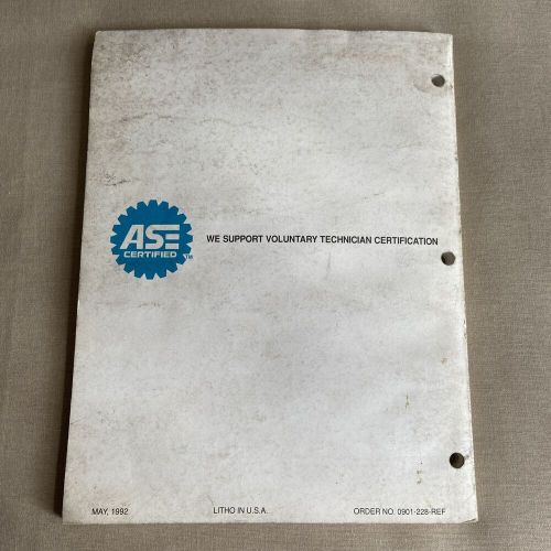 1993 ford probe oem engine performance reference book new model technical train