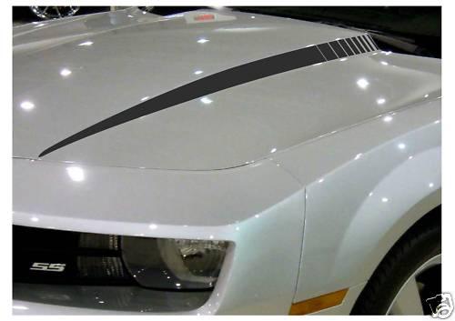 2010-2013 chevrolet camaro cowl/hood stripe/faded effect - pick color