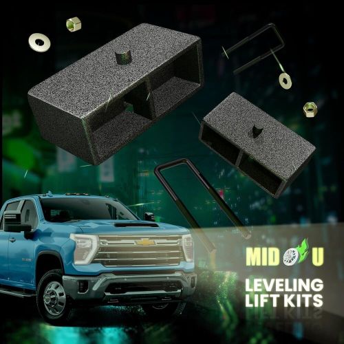 2&#039;&#039; rear leveling lift kit for 1999-2023 chevy silverado 1500 gmc sierra 1500...