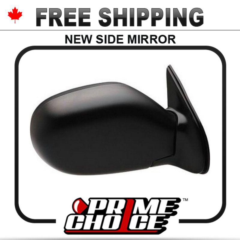 New manual passengers side view door mirror