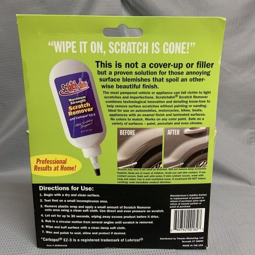 Scratch-dini as seen on tv scratch remover, 1 pk new, car repairs