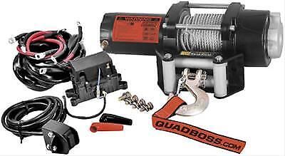 Quadboss winch 2500# with steel cable (rp25wc)