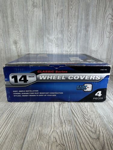 Classic series 14 inch silver wheel covers vehicle accessories kt957-14 opem box