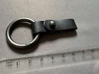 Key chain holder camping keys ring genuine leather buckle outdoor car keychain