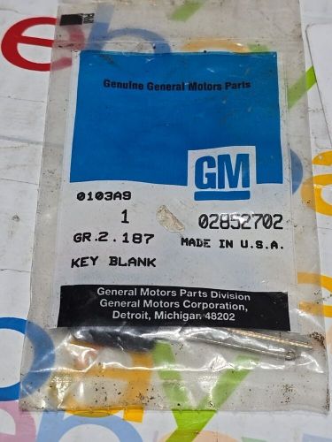 1997-2007 gm ignition key blank uncut chevrolet buick saturn oldsmobile pontiac