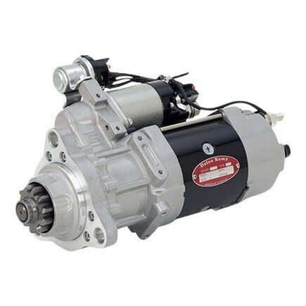 Delco remy 8200435 starter motor   39 mt model, 24 v, sae 3 mounting, 12 tooth,