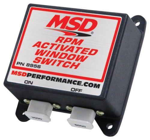 Msd 8956 window rpm activated switch