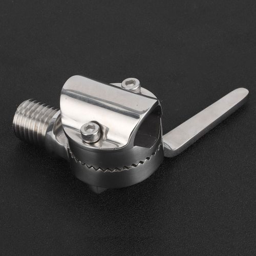 ✈84mm/3.3in marine vhf antenna mounts stainless steel 306° adjustable ratchet