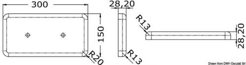 Osculati bolting anode 8550 g