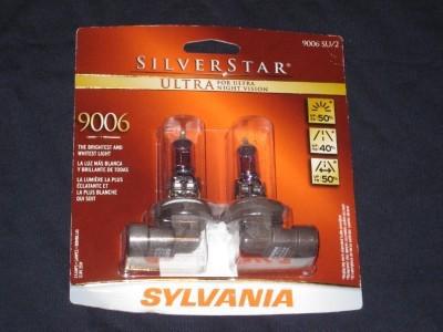 Sylvania silverstar ultra 9006 high beam bulbs