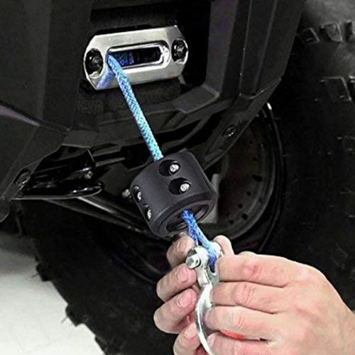 Winch cable hook stopper heavy duty rubber waterproof design for vehicles