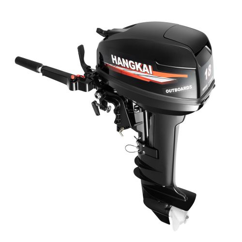 Outboard motor 2 stroke 18hp long shaft boat engine heavy duty water-cooled