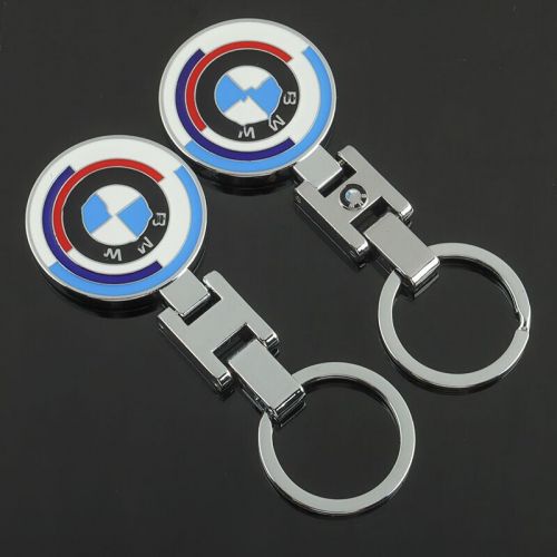 Keyring keychain pendant holder alloy metal chain lanyards car moto fit for bmw