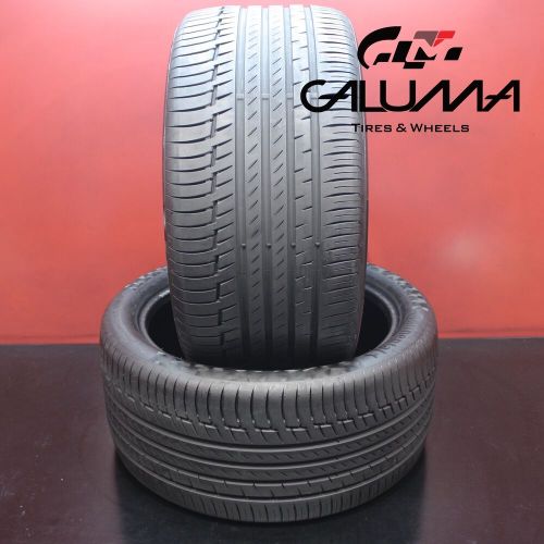 2x tires continental premiumcontact 6 ssr 315/35r21 315/35/21 3153521 #55871