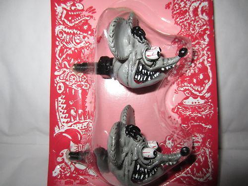 Gray rat fink plate bolts for any hot rat or street rod motor cycle