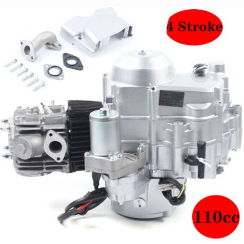 4 stroke 110cc electric start engine motor fit for atv go kart single cylinder