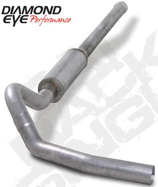 Diamond eye exhaust- 06-07 chevy 4" aluminized-cat back single