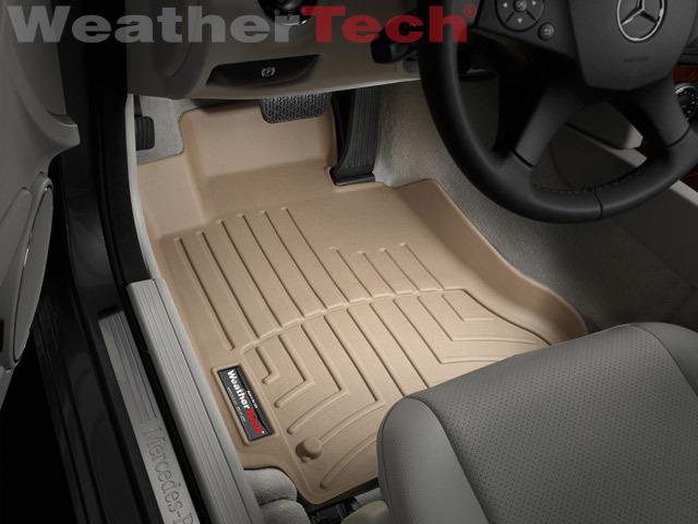 Weathertech® digitalfit floorliner - mercedes c-class sedan - 2008-2014 - tan